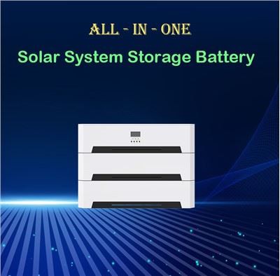 Zonne-energieopslagbank met hybride omvormer