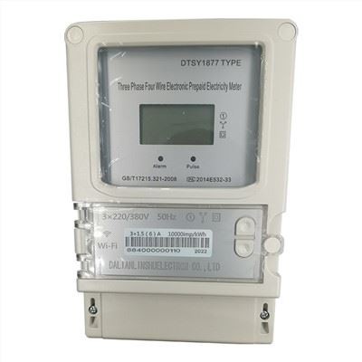 Eenfasige, aan de muur gemonteerde LoRaWAN-elektriciteitsmeter